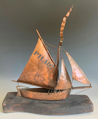 Lot 399 - Mark PENROSE (20th/21st Century) A copper...