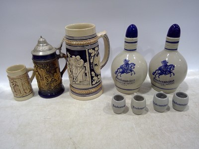 Lot 46 - German Stoneware. The Stein is 20cm tall.