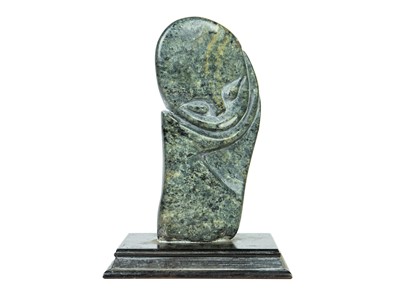 Lot 806 - A carved stone Shona figure.