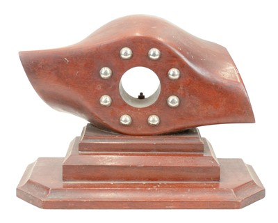 Lot 131 - A wooden propellor sculpture.