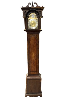 Lot 85 - A West German long-case clock with a fusee...