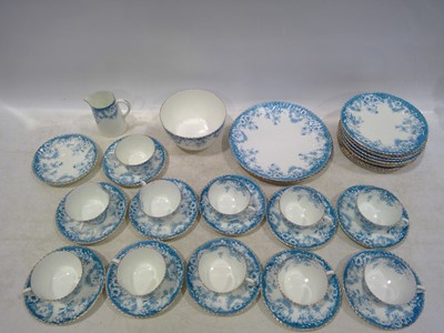 Lot 42 - An Antique Ashbury Longton " Faure " Tea...