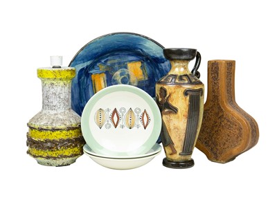 Lot 222 - An Egyptian Revival vase.