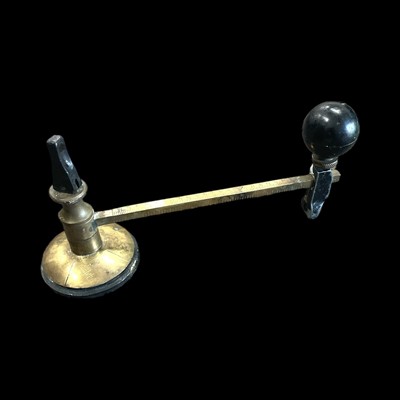 Lot 111 - A German made clockmaker's glass cutter in...