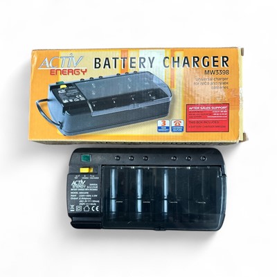 Lot 113 - An active energy universal battery charger for...