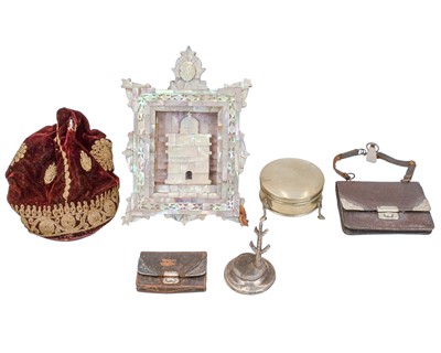 Lot 11 - Two late Victorian silver mounted purses.