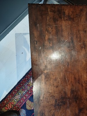 Lot 651 - An Italian walnut cassone.