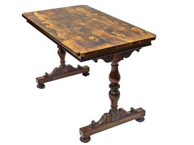 Lot 938 - A Regency rosewood centre table.
