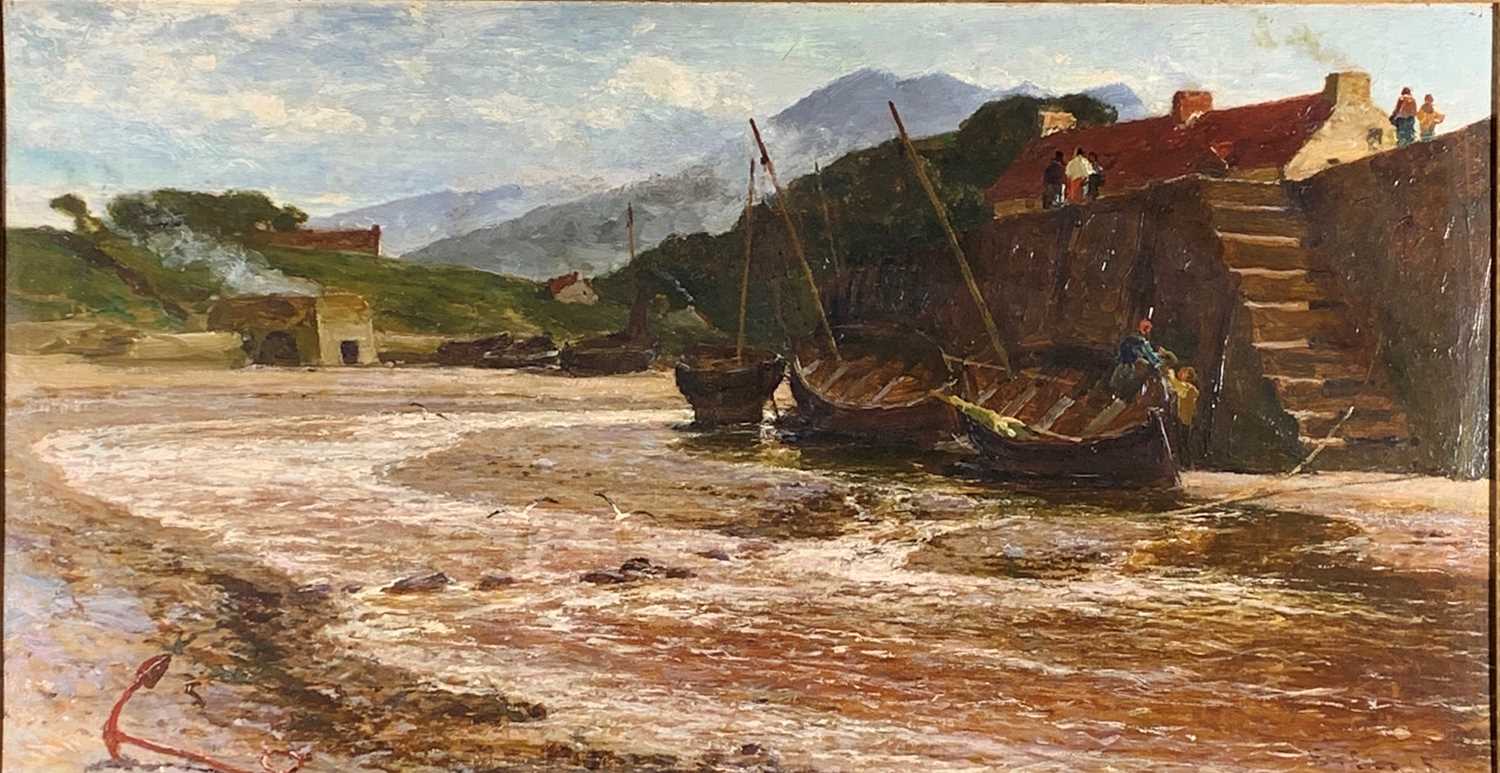 Lot 1144 - Edwin John ELLIS (1842-1895) Lime Kiln Estuary...