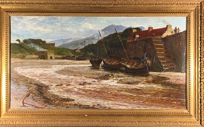 Lot 1144 - Edwin John ELLIS (1842-1895) Lime Kiln Estuary...