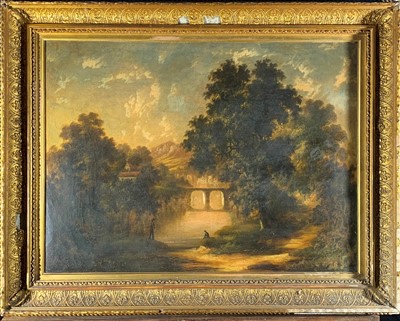 Lot 1186 - Richard WOODLEY BROWN (XIX) Italianate...