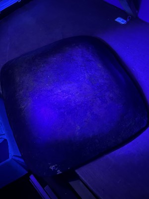 Lot 634 - A large slipware baking or loaf dish.