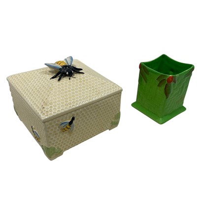 Lot 10 - Two pieces of Crown Devon, including a...