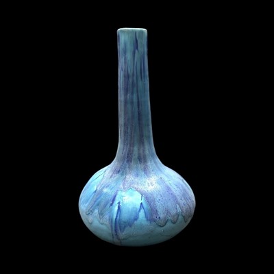 Lot 146 - A nice studio pottery onion vase, 33cm tall.
