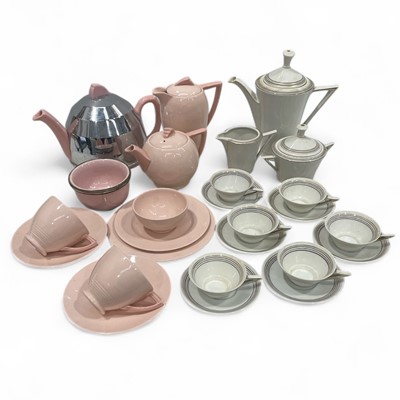 Lot 156 - Wedgwood Blush Rose Vintage tea set, with a...