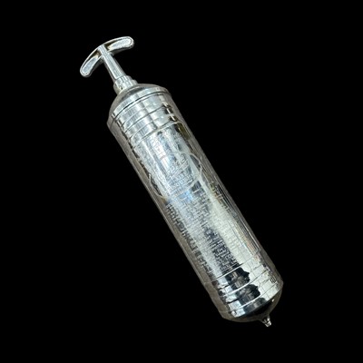 Lot 174 - A chromed Pyrene fire extinguisher seems to...