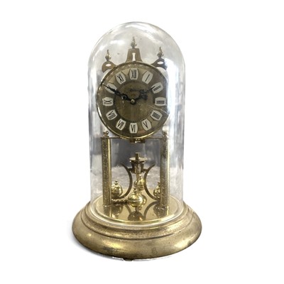 Lot 205 - A vintage Haller anniversary clock or a...