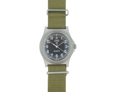 Lot 1073 - CWC - A rare Cabot Watch Company G10 military quartz watch, issued 1995.