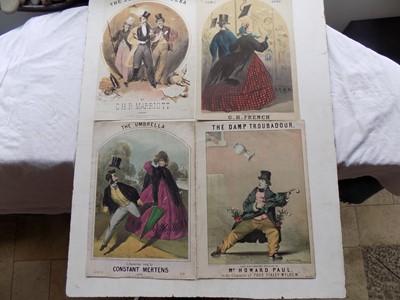 Lot 1338 - MUSIC COVERS. A Collection of 9 colour printed...