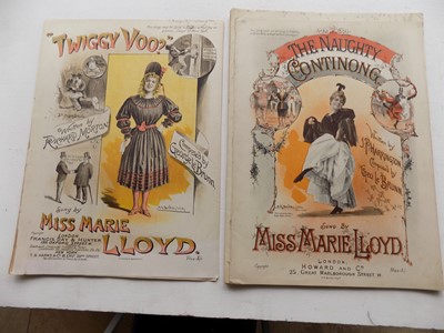 Lot 1340 - MUSIC COVERS. A Collection of 7 colour printed...