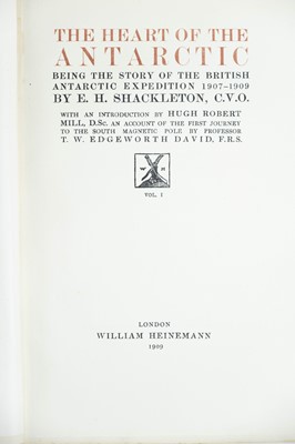 Lot 49 - (Antarctic Exploration)
