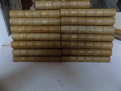 Lot 1351 - JOHANNES WOLFGANG VON GOETHE. "Werke." 15 Vols...