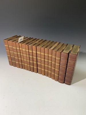 Lot 1354 - JOHN RUSKIN. "Works." 15 Vols unnumbered,...