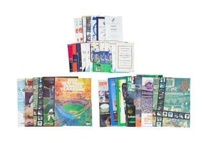 Lot 189 - Rugby league programmes, etc.