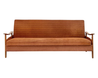 Lot 232 - A mid-century sofa bed.