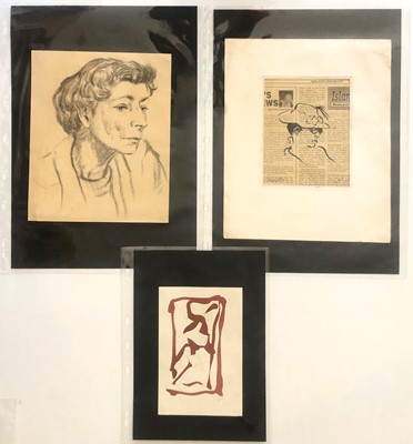 Lot 452 - Hyman SEGAL (1914 - 2004) Three figure studies...