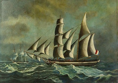 Lot 856 - 20th century maritime school.