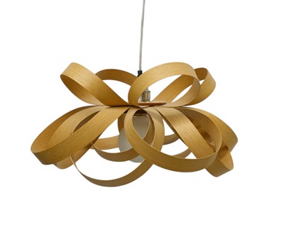 Lot 817 - A Tom Raffield 'Skipper' pendant light.