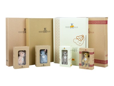 Lot 185 - Four 'Steiff Club' miniature teddy bears.