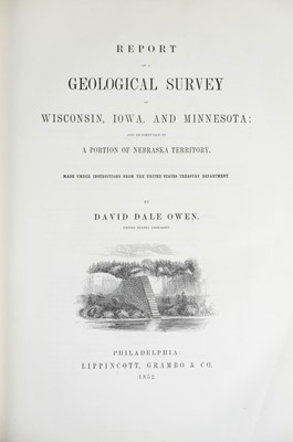 Lot 3 - (Geology) David Dale Owen