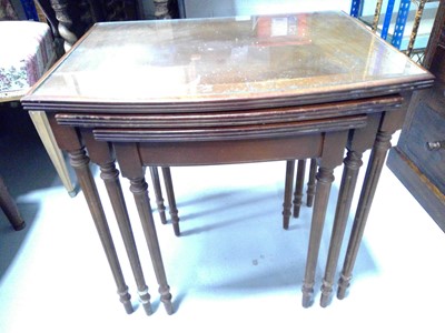 Lot 78 - A Nest of Tables. The Largest is 55cm tall,...