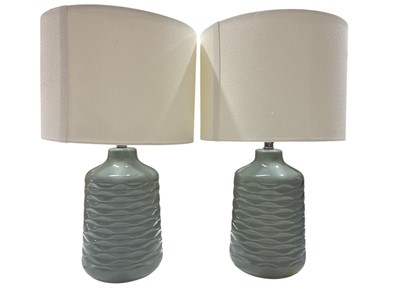 Lot 30 - A pair of John Lewis 'Annie Eau-de-nil'...