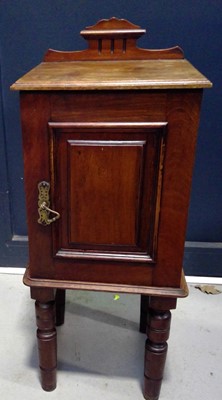 Lot 58 - A Mahogany Pot Cupboard.