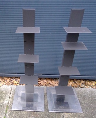 Lot 26 - Two Contemporary Freestanding Floating...