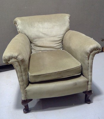 Lot 77 - An Antique Armchair.