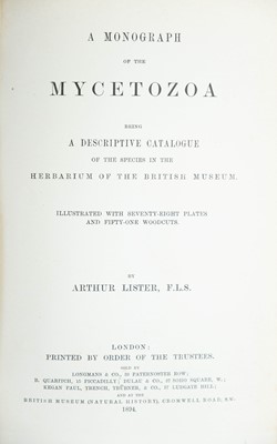 Lot 4 - (Natural History and the British Museum)