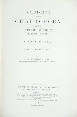 Lot 4 - (Natural History and the British Museum)