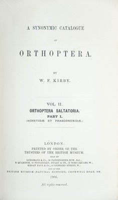 Lot 4 - (Natural History and the British Museum)