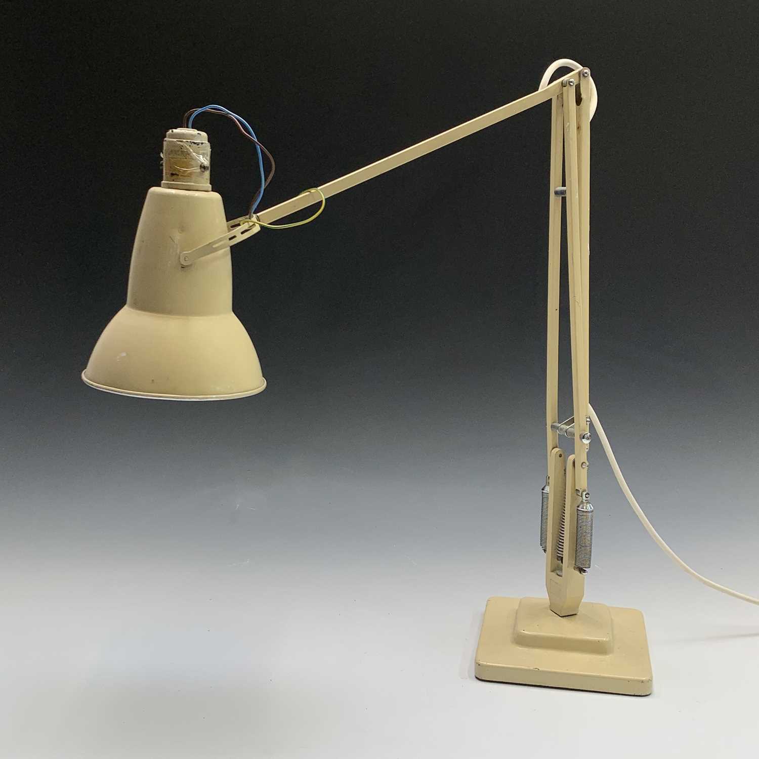 Lot 14 - A Herbert Terry Anglepoise lamp, cream finish,...