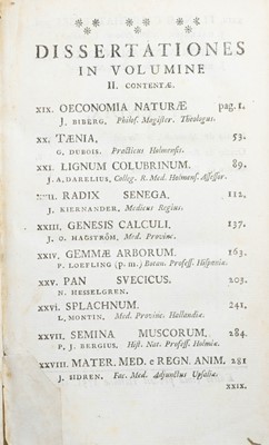 Lot 5 - (Carl Linnaeus) Caroli Linnaei or Caroli a Linne