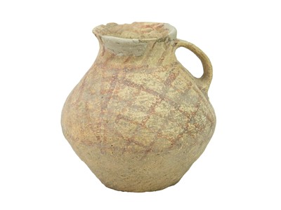 Lot 374 - A Chinese small pottery vessel.