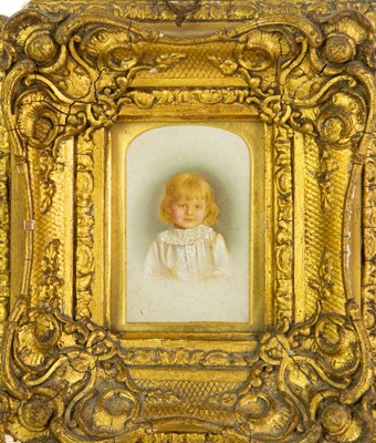 Lot 818 - A Victorian painted miniature portrait of Hamelin Fitzherbert Coddington.