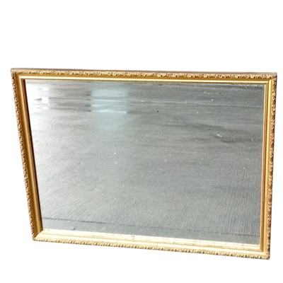 Lot 98 - A gilt-framed wall mirror. 50 x 65cm