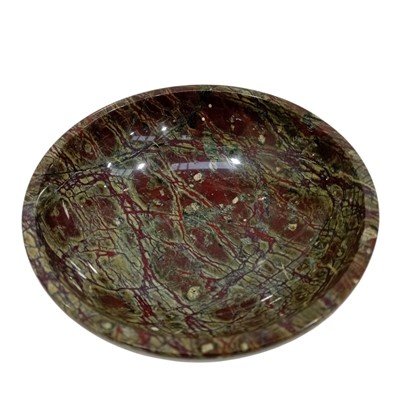 Lot 42 - A Serpentine Stone bowl by R Hendy & Son, the...