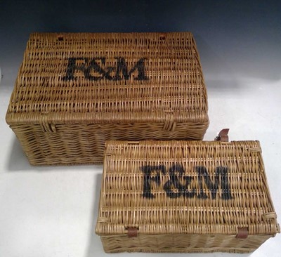 Lot 96 - Two Fortnum and Mason Wicker Hampers. The...