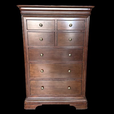 Lot 28 - A John Lewis, graduated eight-drawer chest,...